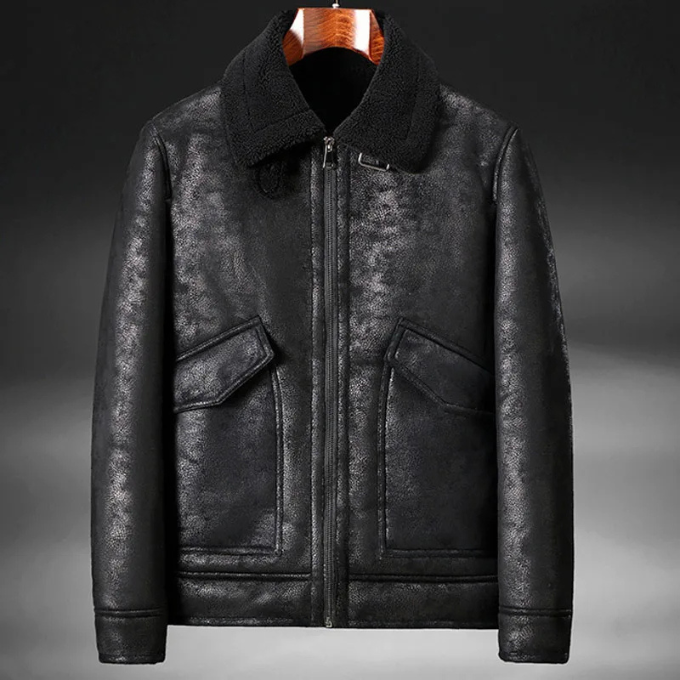 Le Manteau en Cuir Frontier