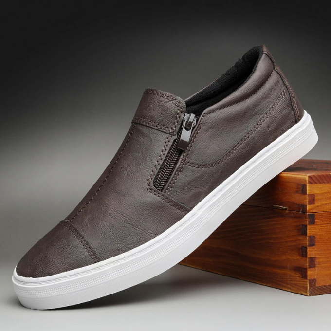 Les baskets zippées Ashton