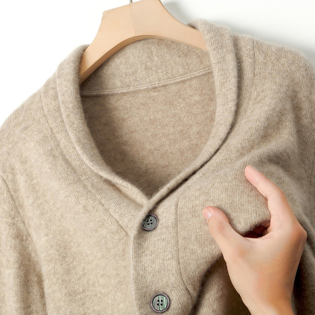 Cardigan en Laine Halcyon