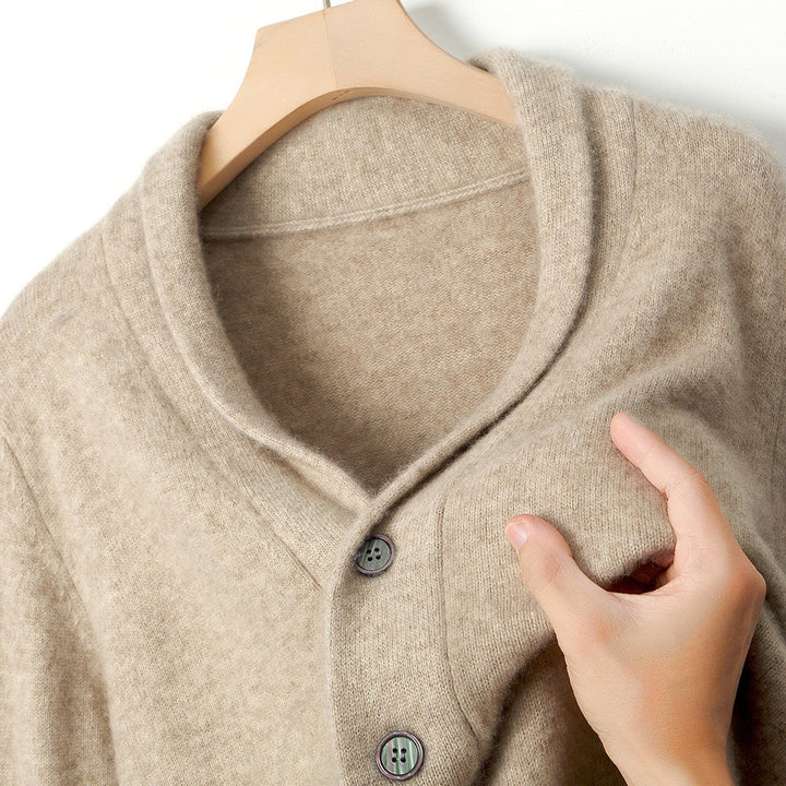 Cardigan en Laine Halcyon