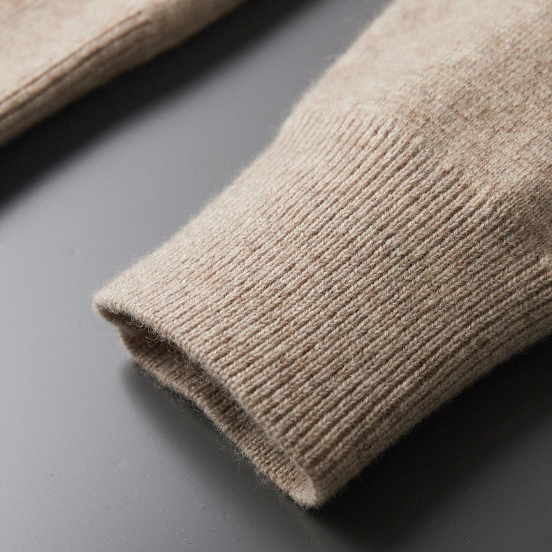 Cardigan en Laine Tricoté Winslow