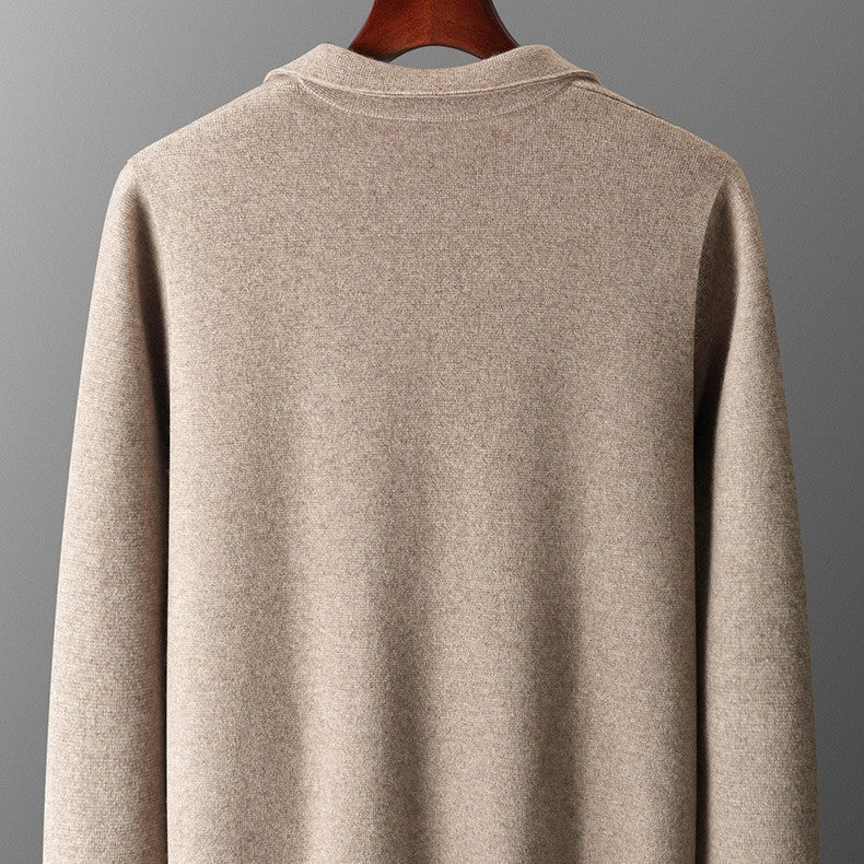 Cardigan en Laine Tricoté Winslow