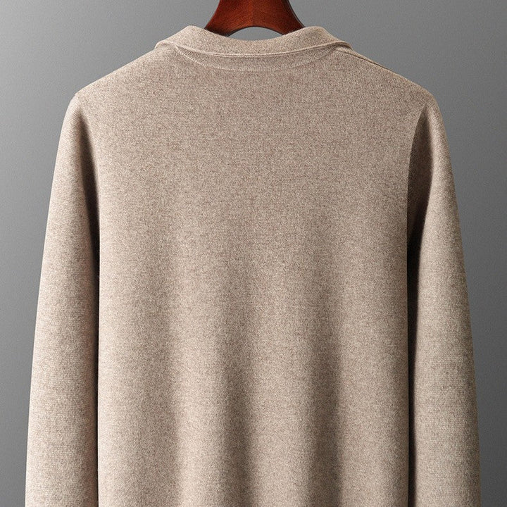 Cardigan en Laine Tricoté Winslow