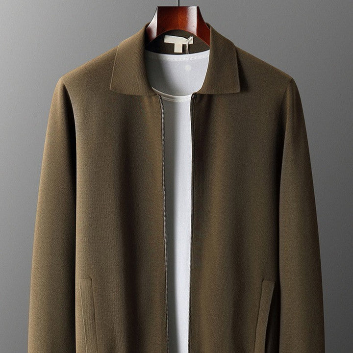 Cardigan en Laine Tricoté Winslow