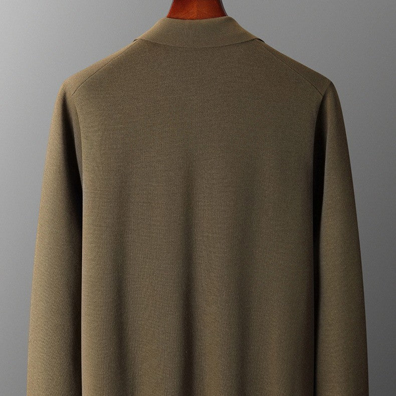 Cardigan en Laine Tricoté Winslow