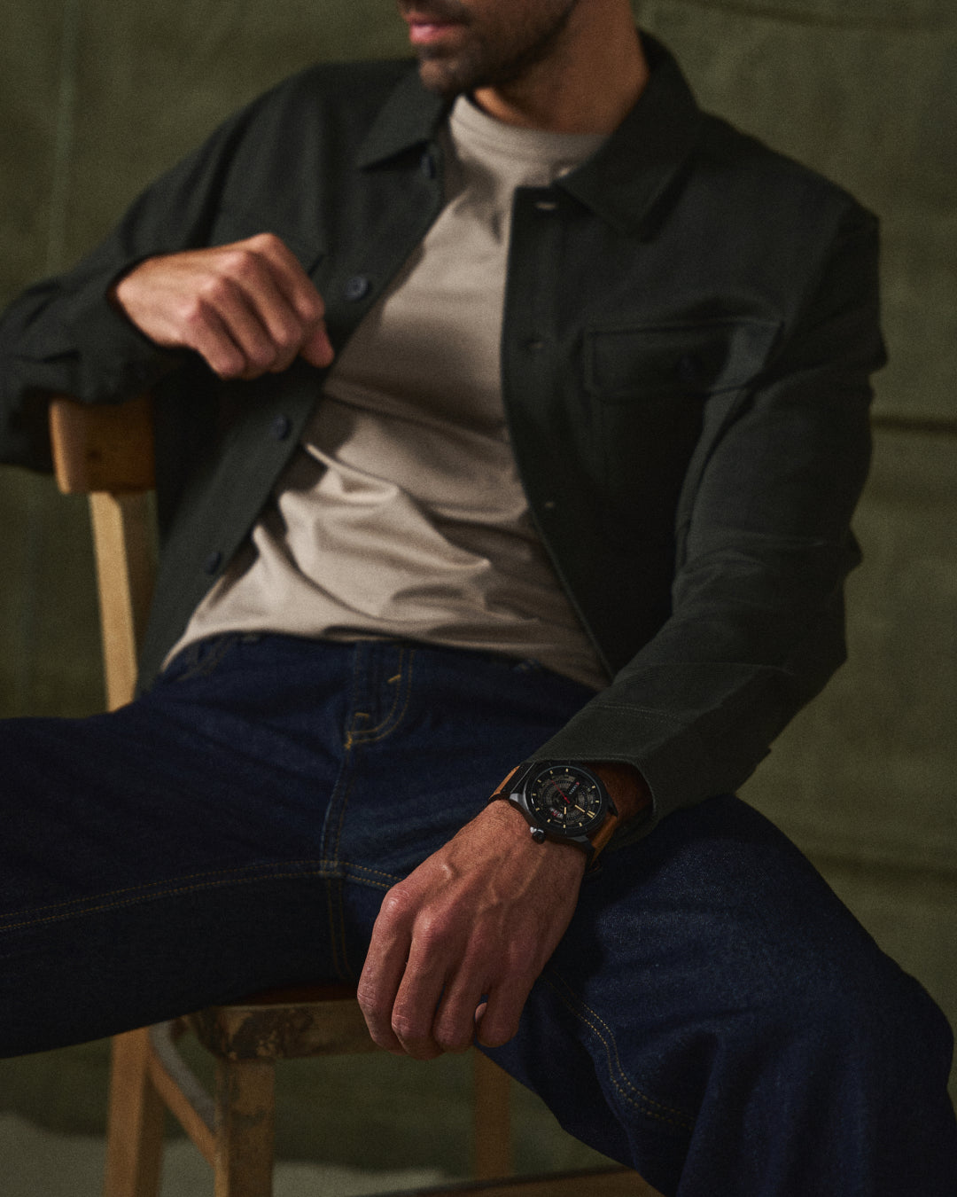 La Montre en Cuir Rowan