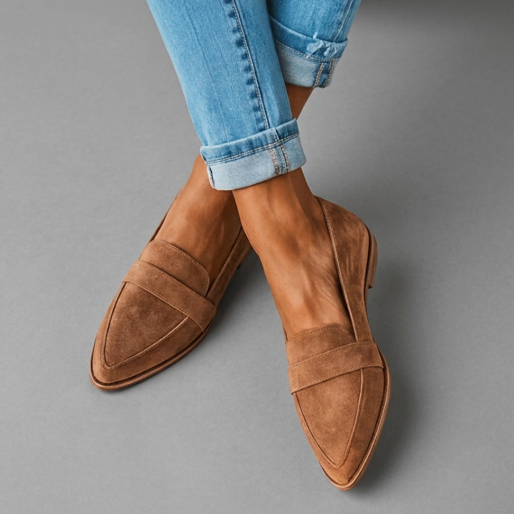 Elena | Mocassins en Suède Douce