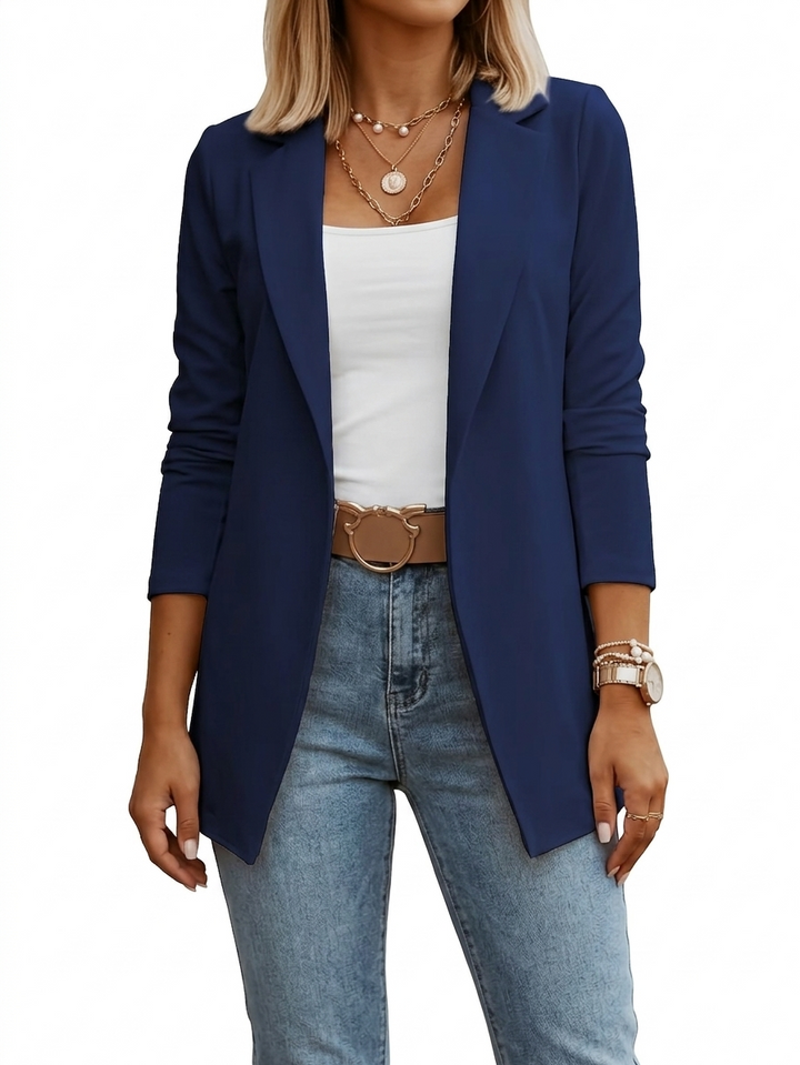 MOREAU LYON | BLAZER DRAPÉ ÉLÉGANT POUR FEMMES
