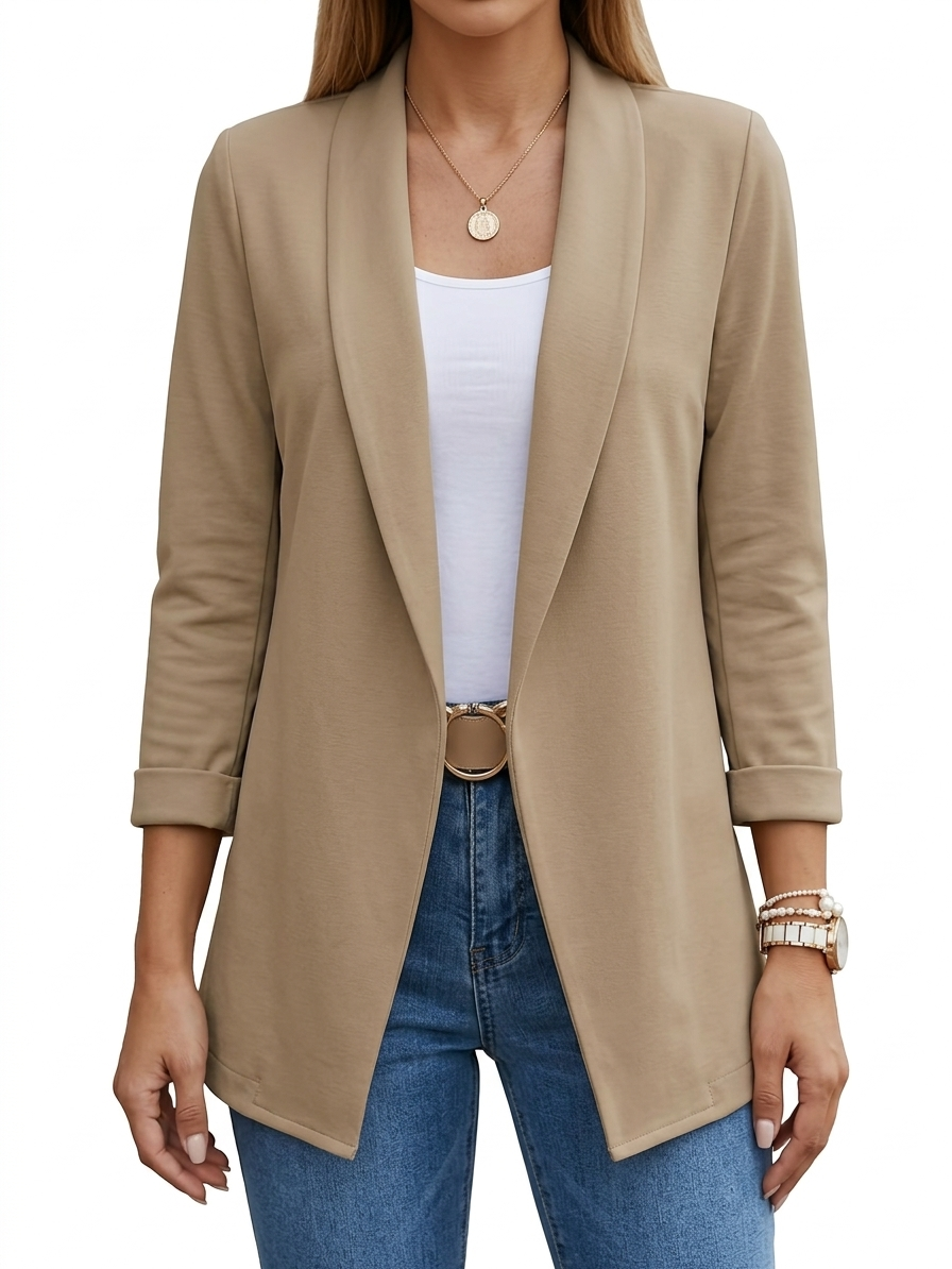 MOREAU LYON | BLAZER DRAPÉ ÉLÉGANT POUR FEMMES