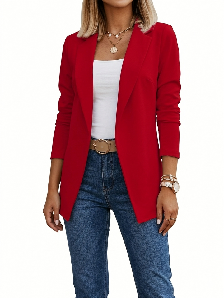 MOREAU LYON | BLAZER DRAPÉ ÉLÉGANT POUR FEMMES