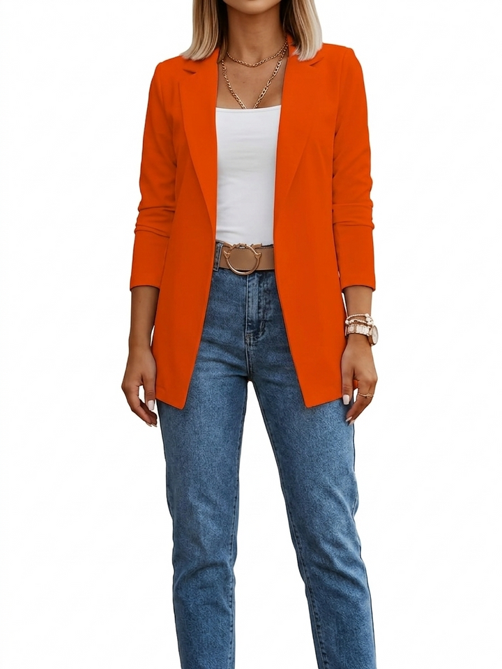 MOREAU LYON | BLAZER DRAPÉ ÉLÉGANT POUR FEMMES