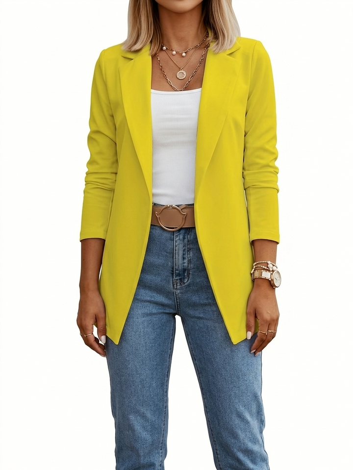 MOREAU LYON | BLAZER DRAPÉ ÉLÉGANT POUR FEMMES