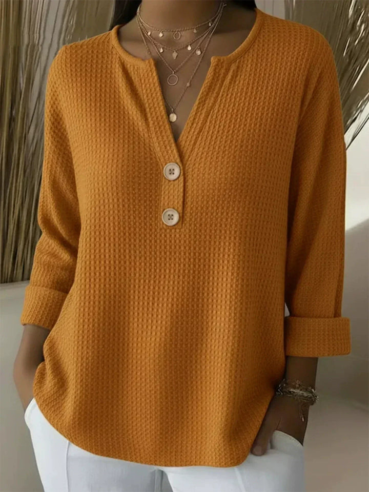 Yolène | Haut Henley Gaufré
