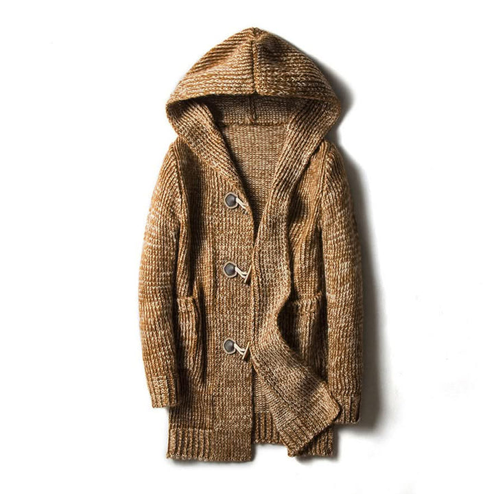 Cardigan en Laine Tricotée Adler