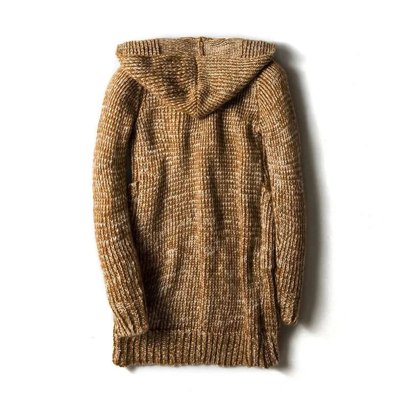 Cardigan en Laine Tricotée Adler