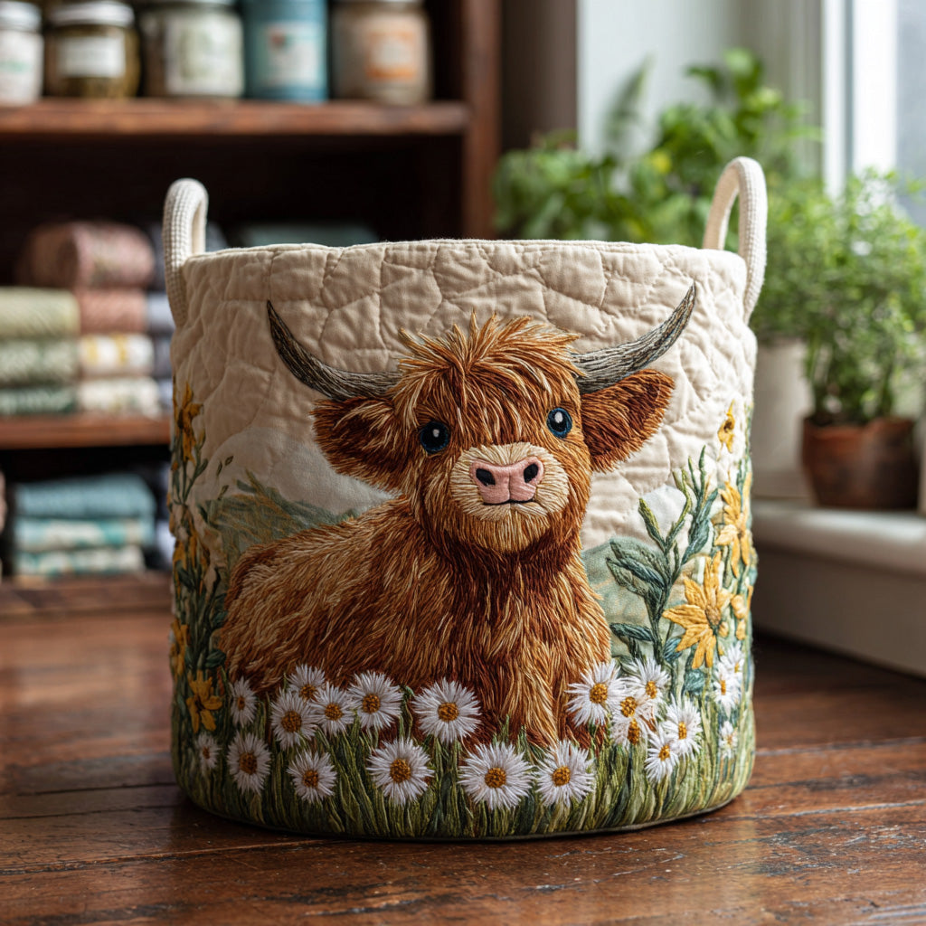 Panier à Linge Highland Charm