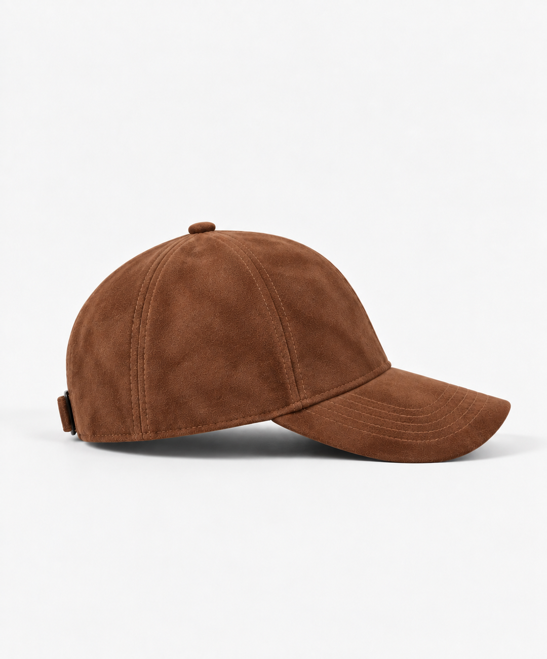 Casquette en Suède - Cognac