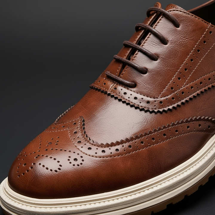 Oxfords en Cuir Navarro