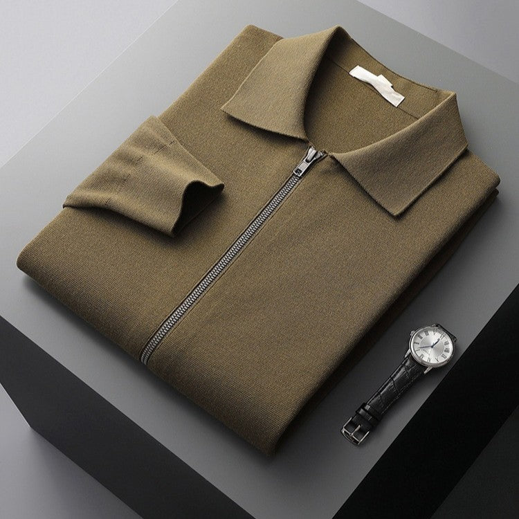 Cardigan en Laine Tricoté Winslow