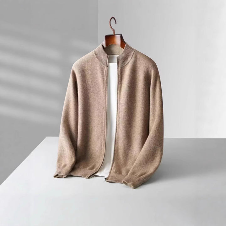 Cardigan en Laine Réversible Cavero