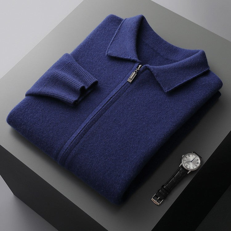 Cardigan en Laine Tricoté Winslow