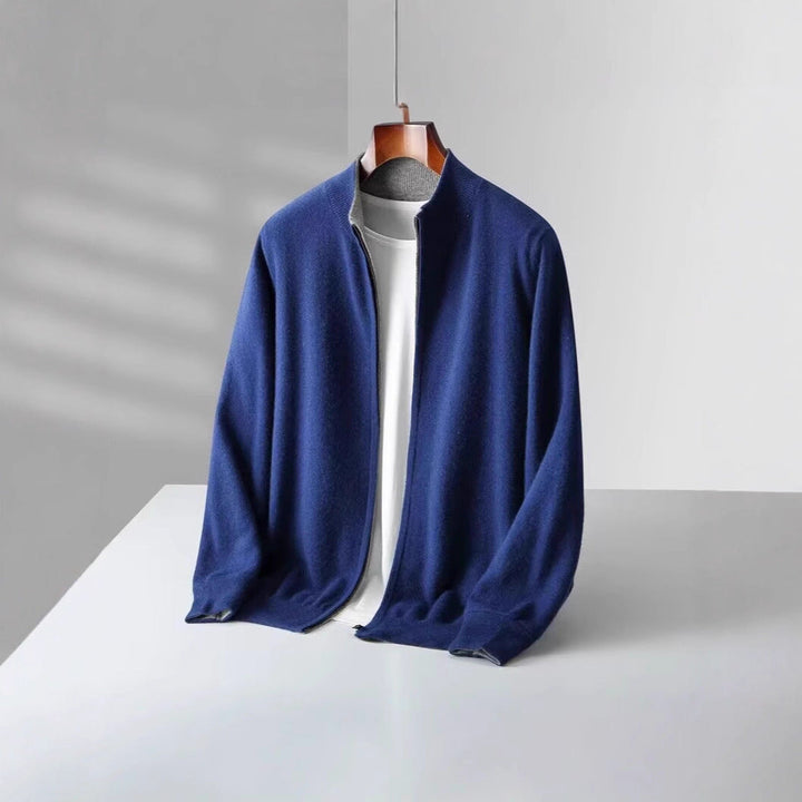 Cardigan en Laine Réversible Cavero