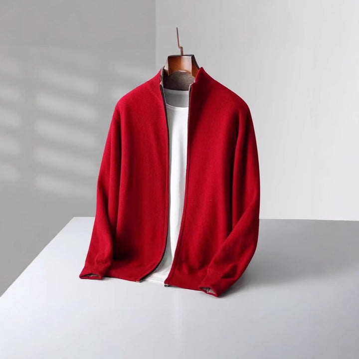 Cardigan en Laine Réversible Cavero