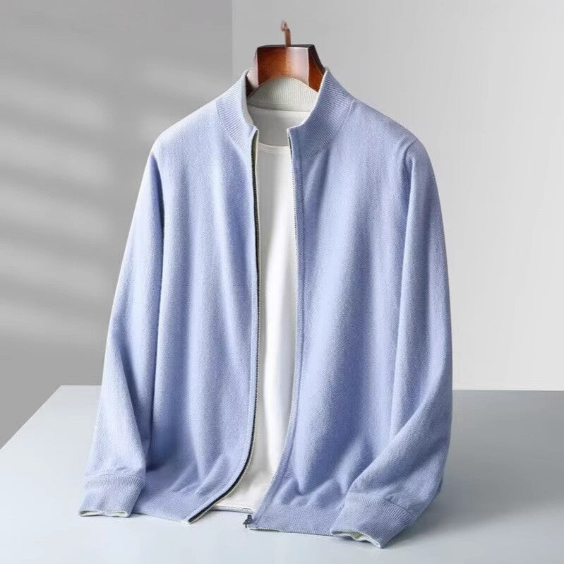 Cardigan en Laine Réversible Cavero
