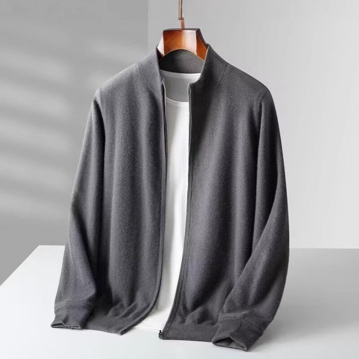 Cardigan en Laine Réversible Cavero