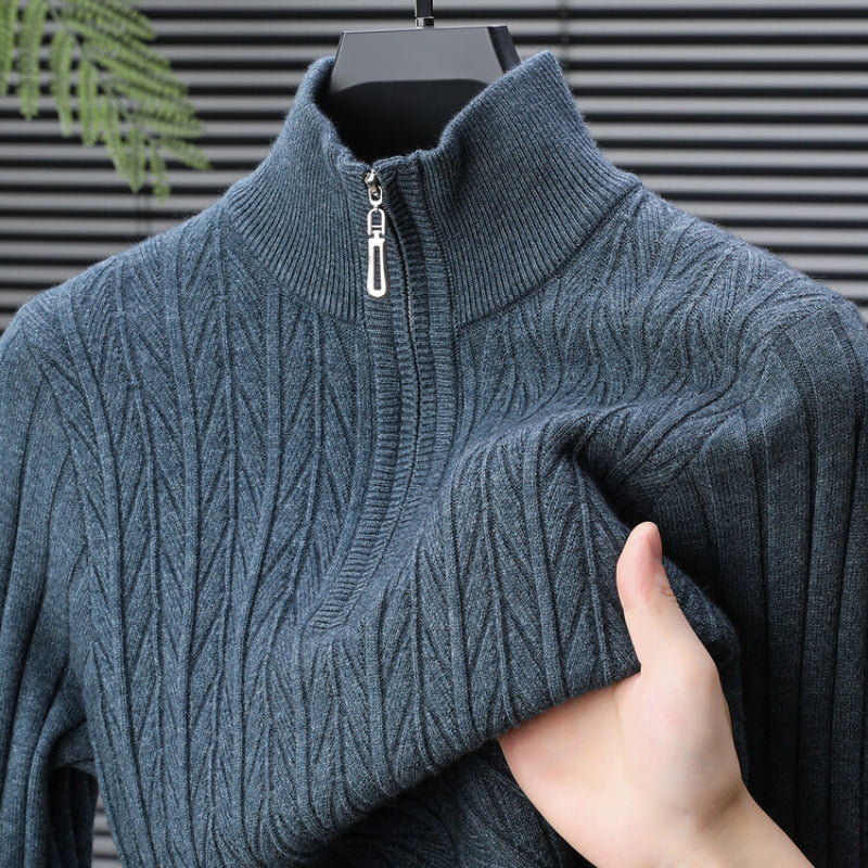 Pull à col zippé Valerio