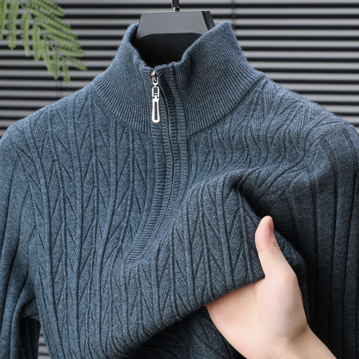 Pull à col zippé Valerio