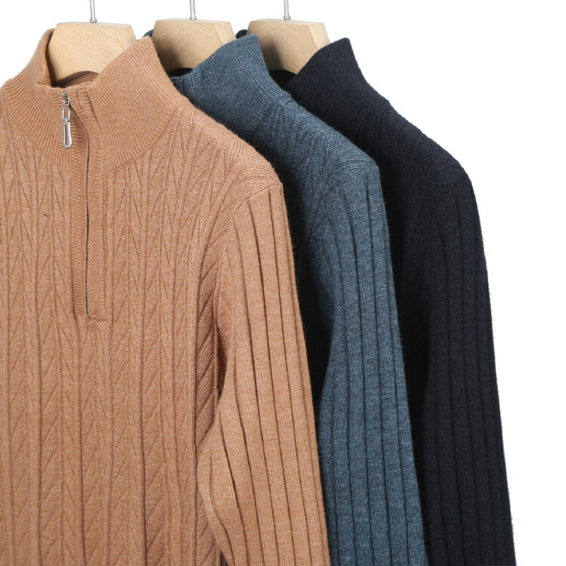 Pull à col zippé Valerio