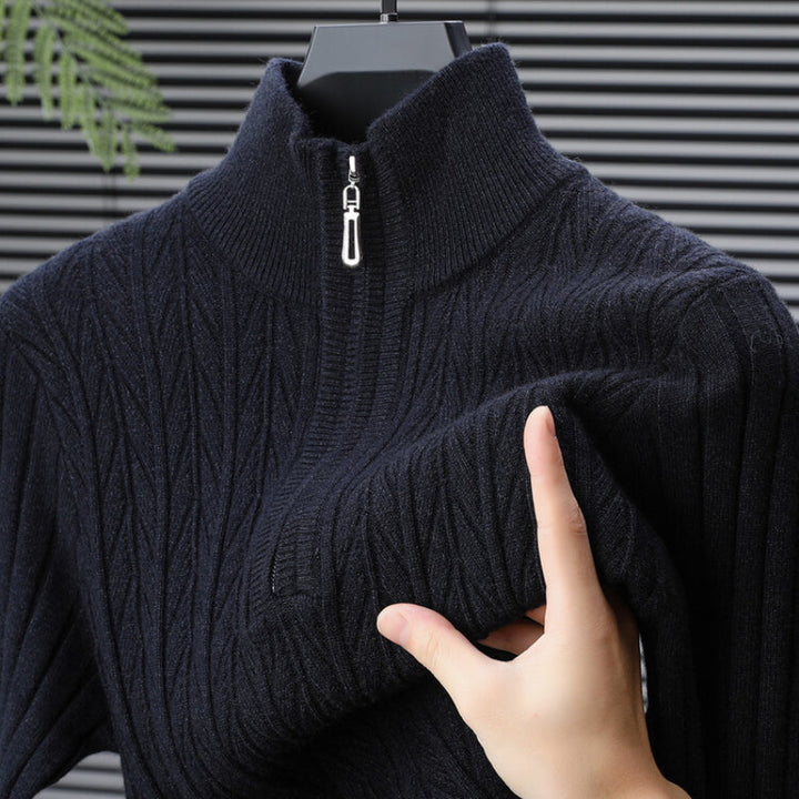 Pull à col zippé Valerio