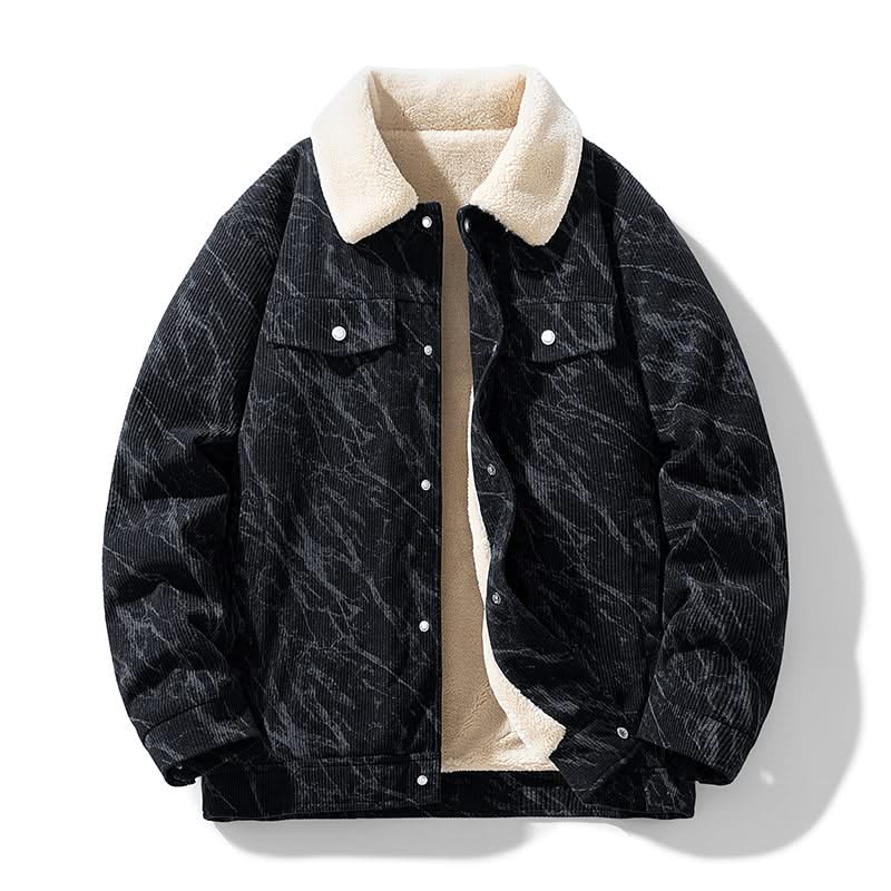 Veste en Velours Côtelé Everhart