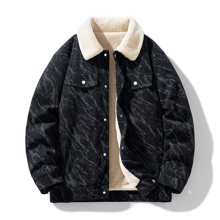 Veste en Velours Côtelé Everhart