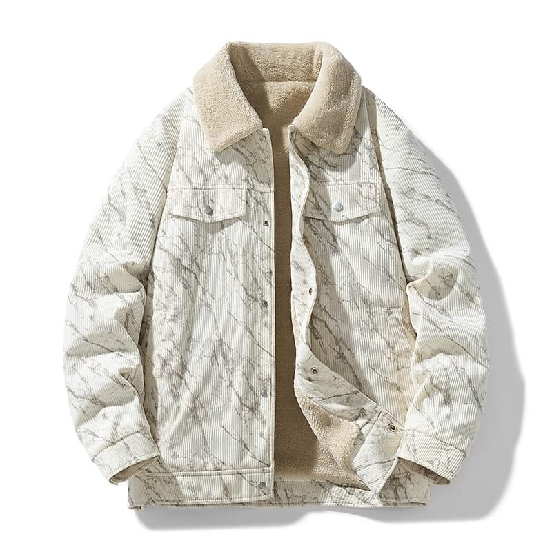 Veste en Velours Côtelé Everhart