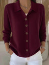 Marion | Cardigan Col Rabattu Boutonné