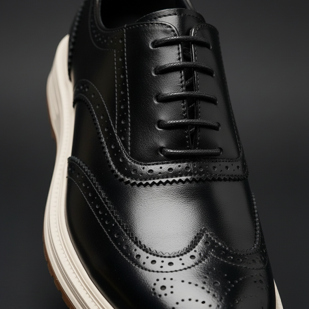 Oxfords en Cuir Navarro