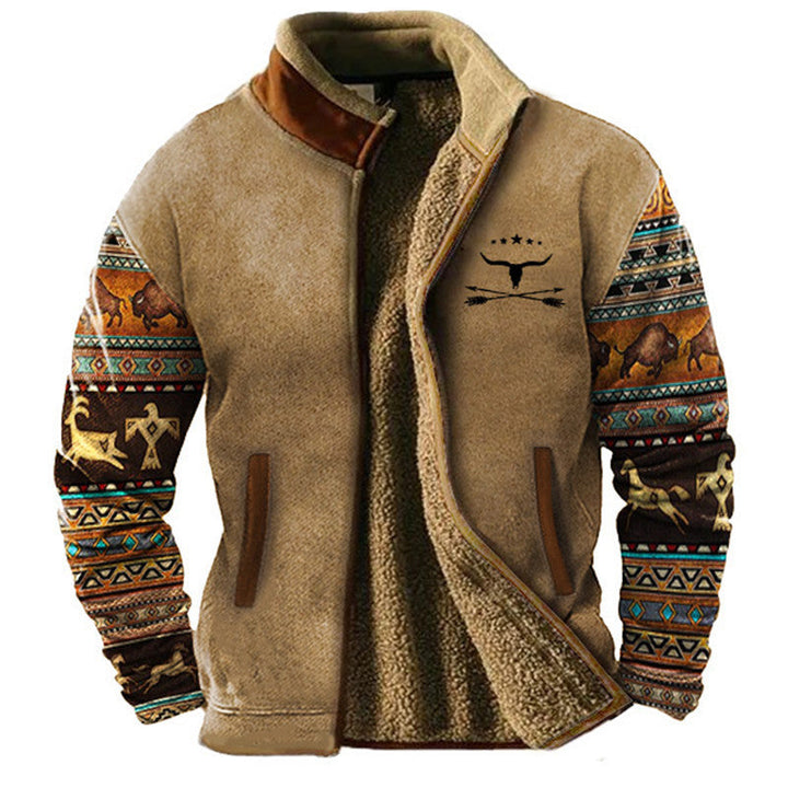 Veste en polaire décontractée pour hommes