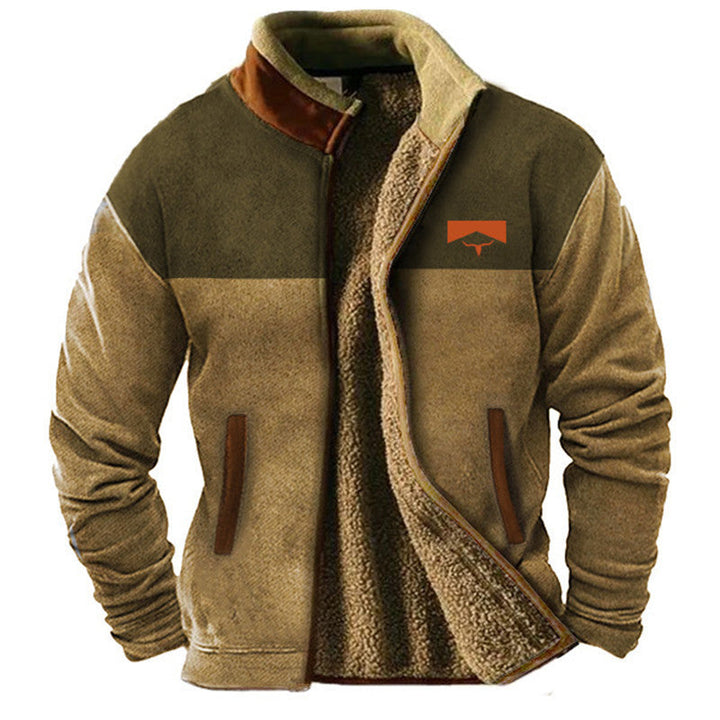 Veste en polaire décontractée pour hommes