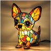 Patoune – Lampe Magique en Verre Coloré pour Chiens