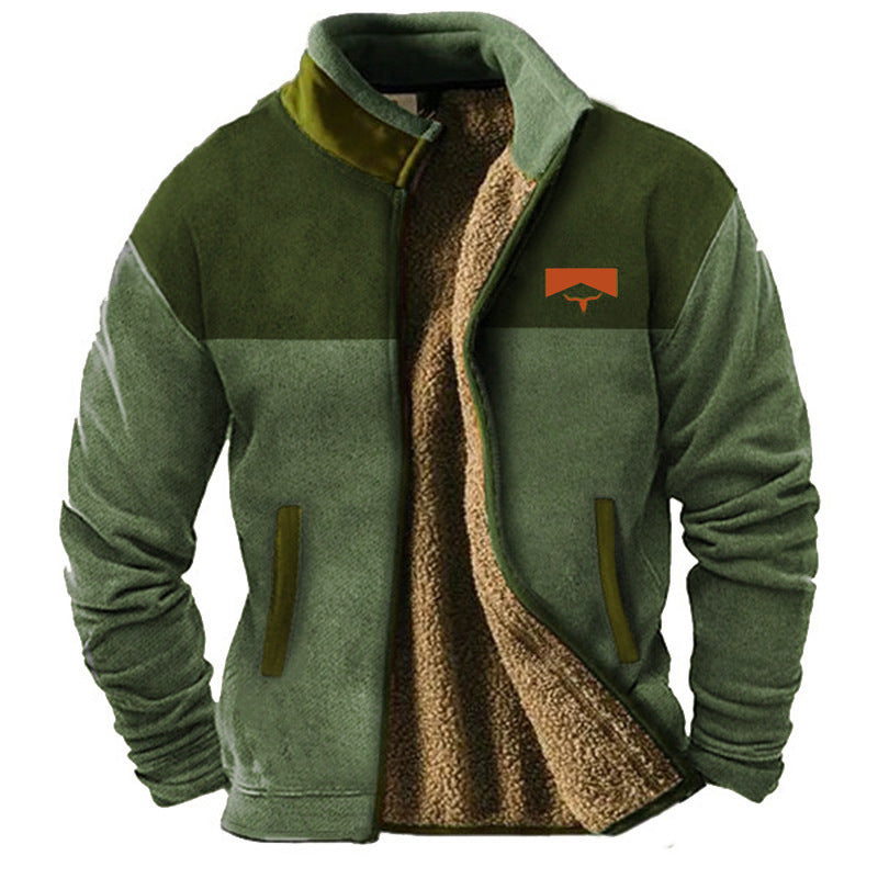 Veste en polaire décontractée pour hommes