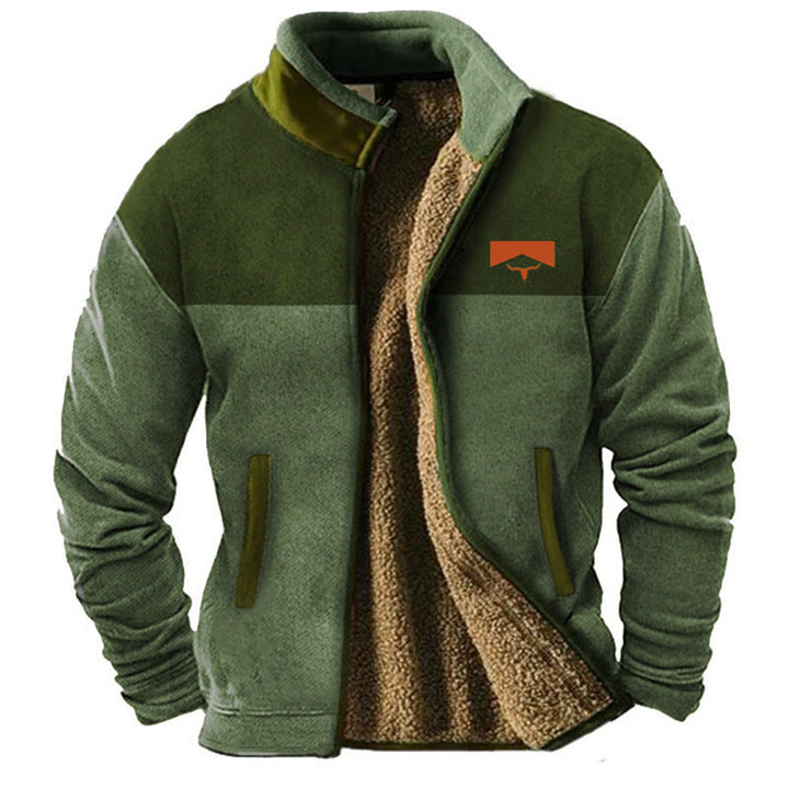 Veste en polaire décontractée pour hommes
