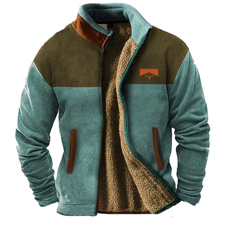 Veste en polaire décontractée pour hommes