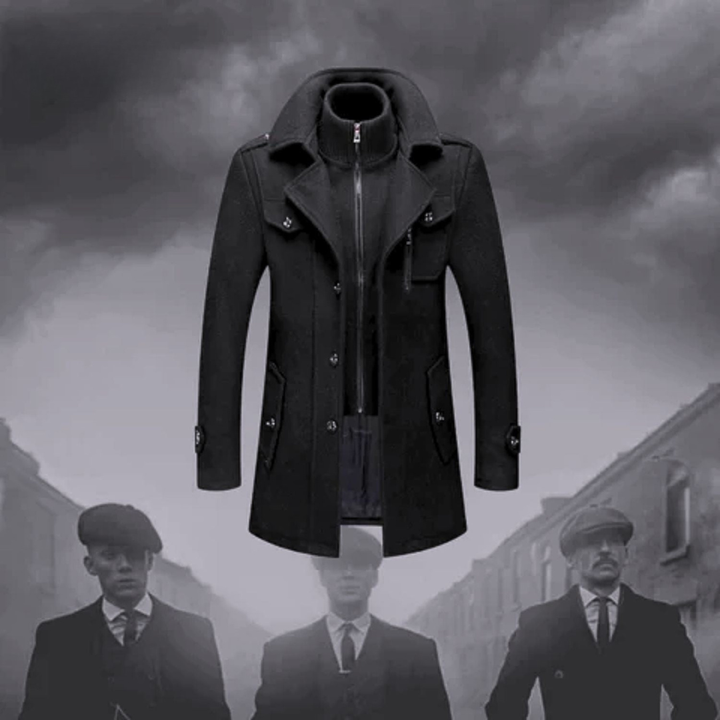 Manteau d'hiver élégant Peaky Blinders