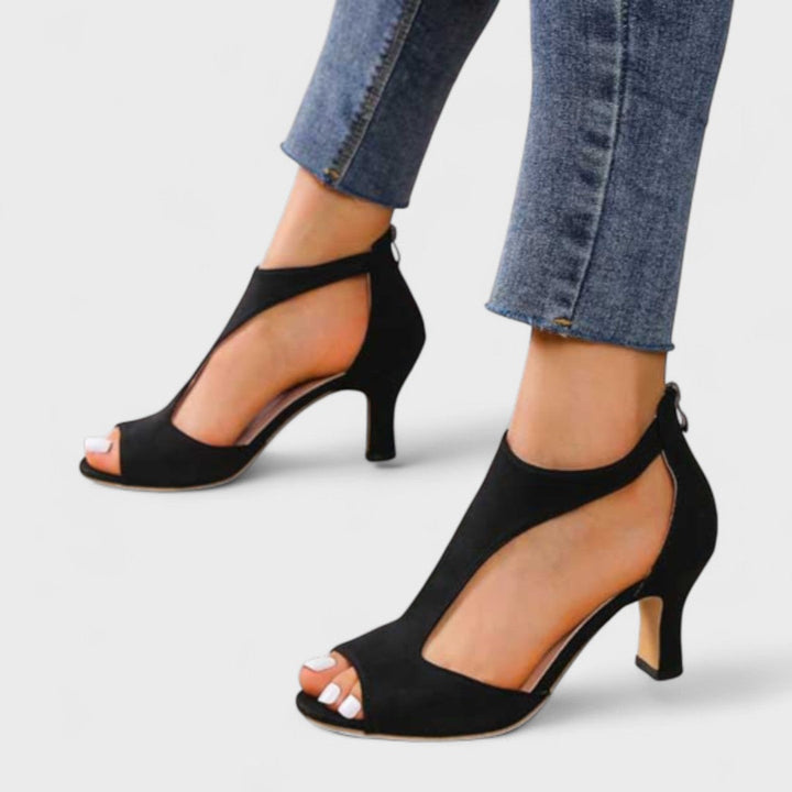 Zorine – Sandales élégantes avec un talon stable