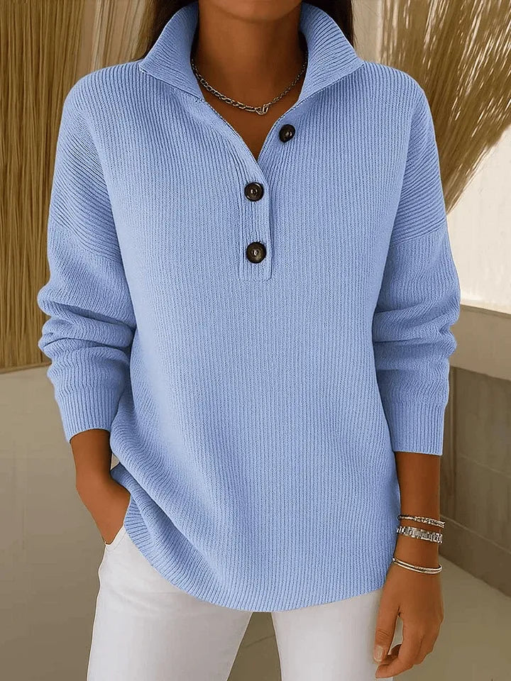 Océane | Pull Polo Col en V