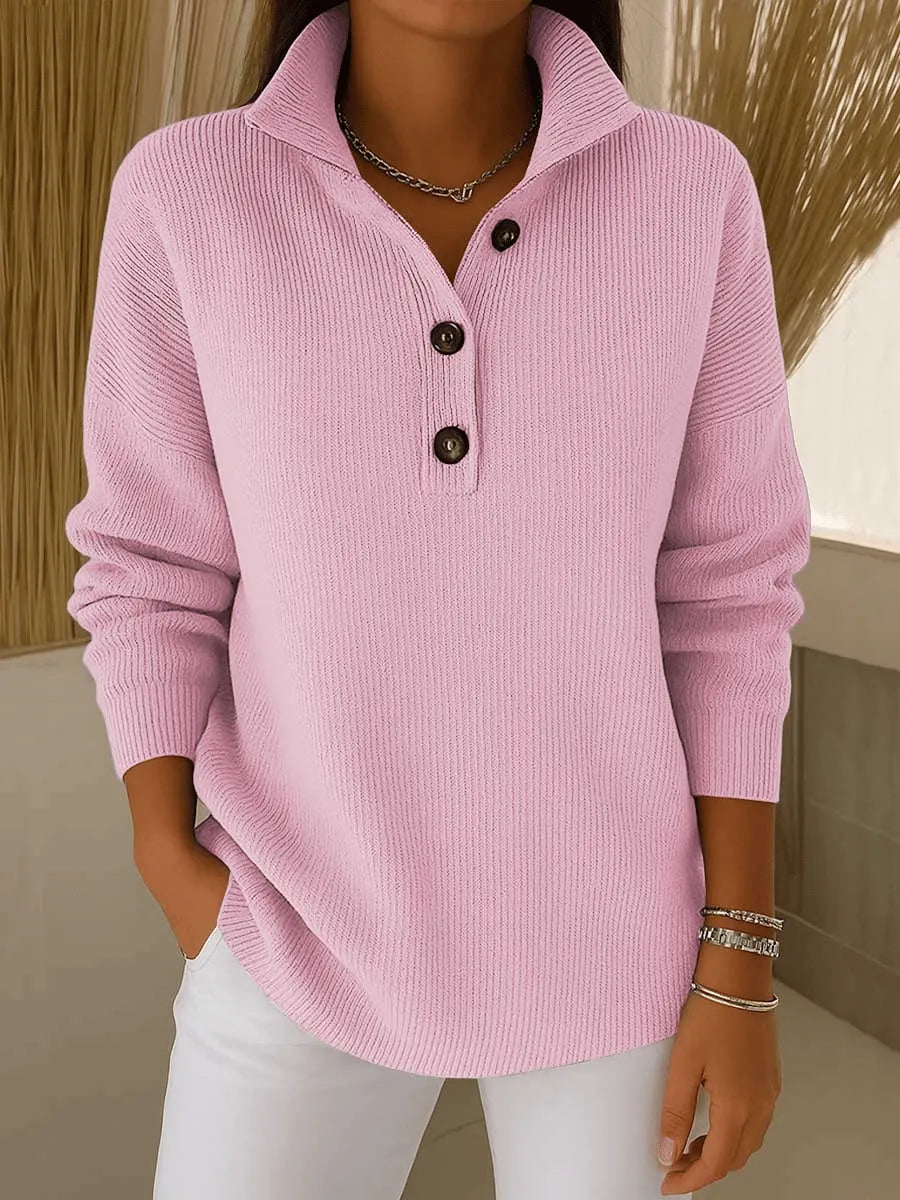 Océane | Pull Polo Col en V