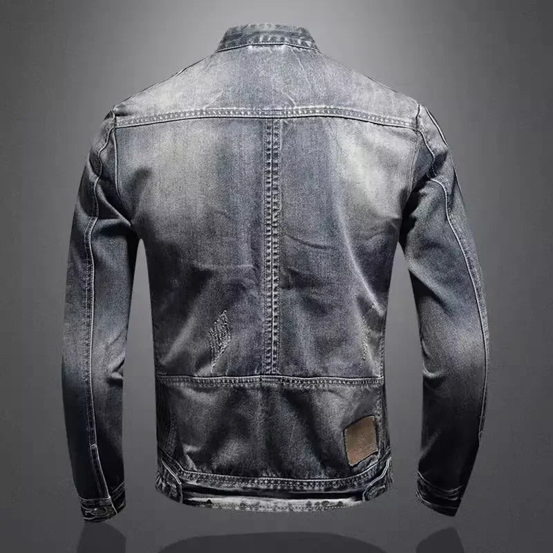 Veste en Denim de Moto