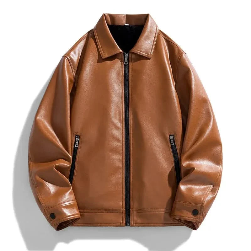 Veste Bomber en Cuir Vegan Bronco